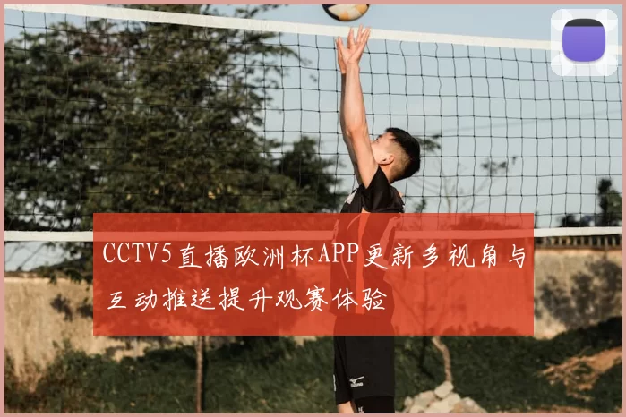 CCTV5直播欧洲杯APP更新多视角与互动推送提升观赛体验
