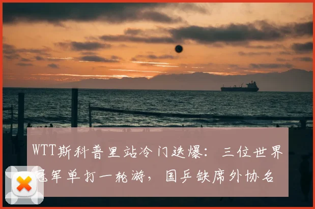 WTT斯科普里站冷门迭爆：三位世界冠军单打一轮游，国乒缺席外协名将集体折戟