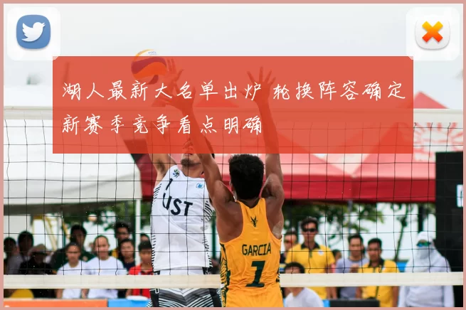 湖人最新大名单出炉 轮换阵容确定新赛季竞争看点明确